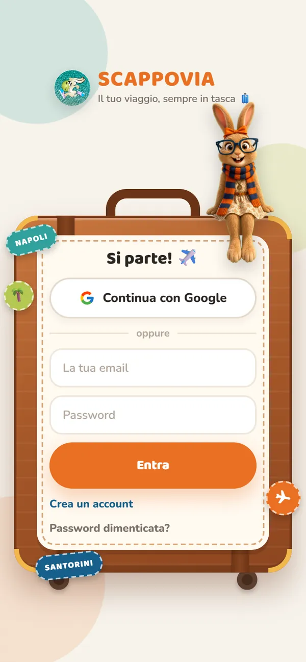 App di un'agenzia viaggi